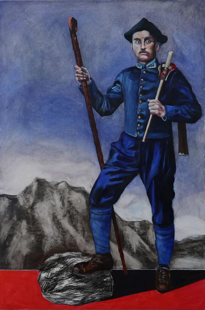 Soldat debout